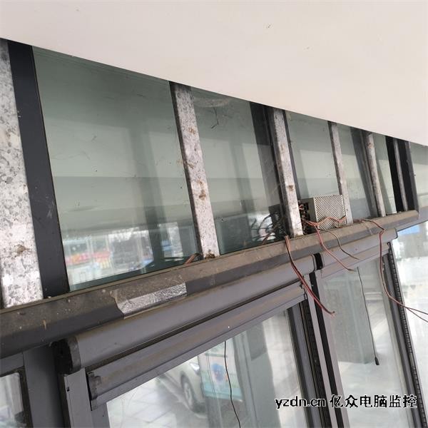 薛店镇岗周村卫生所门口LED屏更换维修